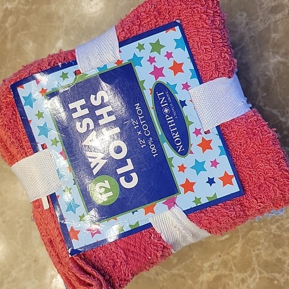 Northpoint Colorful 12x12 Wash Cloths, 12-pak - Picture 3 of 7